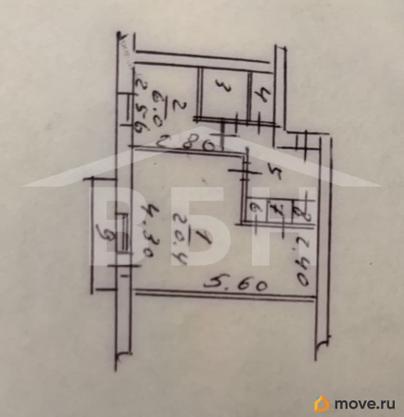 1-комн. квартира, 35.3 м&sup2;