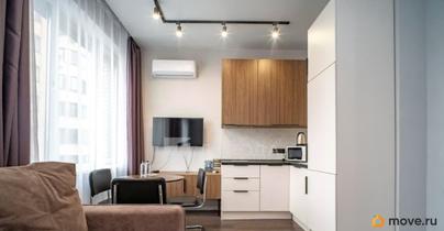 1-комн. апартаменты, 33.8 м&sup2;