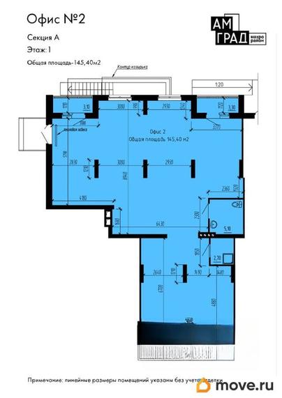 свободного назначения, 145.4 м&sup2;