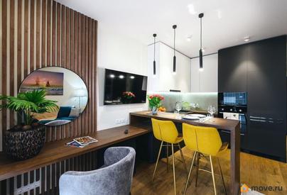 1-комн. апартаменты, 36.1 м&sup2;