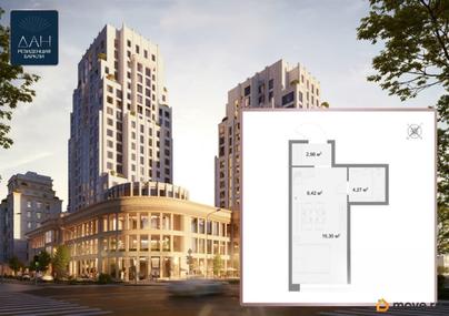 1-комн. квартира, 29.93 м&sup2;