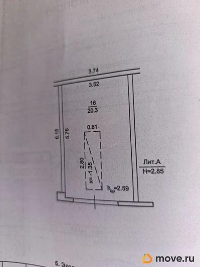 гараж, 21 м&sup2;
