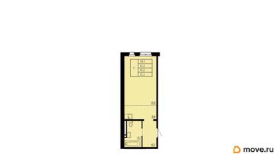 студия, 32.2 м&sup2;