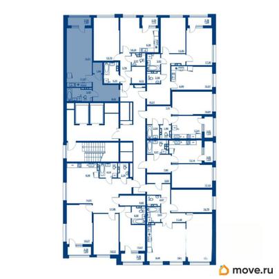 студия, 45.37 м&sup2;